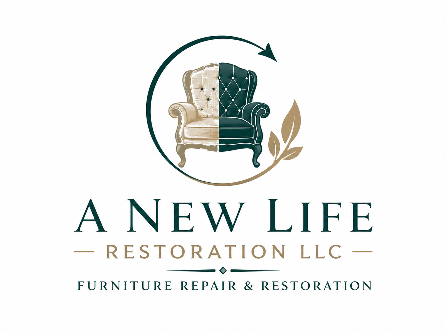 A New Life Restoration LLC furniture repair and restoration logo